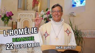 Homélie Mgr Michel Aupetit 22 sept 2024