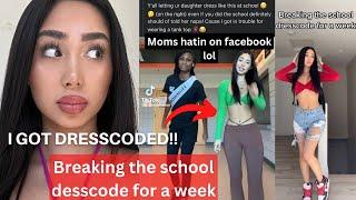 Breaking the School Dresscode for a Week⎹⎹ I GOT DRESSCODED!!