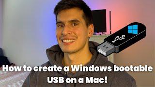 Creating a Windows bootable USB on a Mac! (Windows 10 or Windows 11)