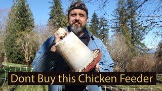 Build your own Chicken Feeder