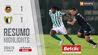 Resumo: Rio Ave 1-1 Famalicão (Liga 24/25 #8)