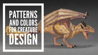 How to Paint Patterns and Colors for Creature Design