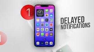 How to Stop Getting Delayed Notifications on iPhone (tutorial)