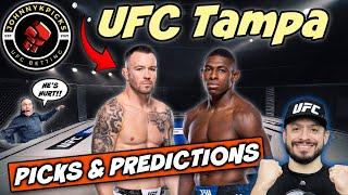 UFC TAMPA | FIGHT NIGHT - COVINGTON vs. BUCKLEY | FULL CARD - PICKS & PREDICTIONS!!!