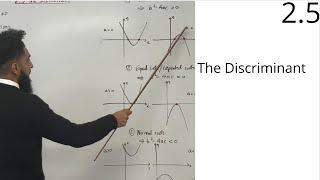 Edexcel AS Level Maths : 2.5 The Discriminant