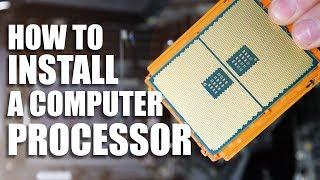 How to Install a CPU