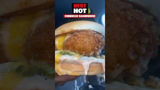 Best Hot Chicken Sandwich PT. 1 #eddeats #bestchickensandwich #hotchicken #foodie