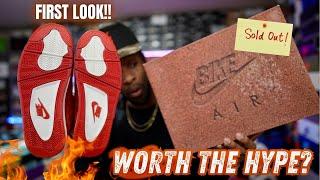 THESE ARE INSANE! FIRST LOOK 2025 JORDAN 4 NIGEL SYLVESTER BRICK BY BRICK! THESE ARE A MUST SEE!