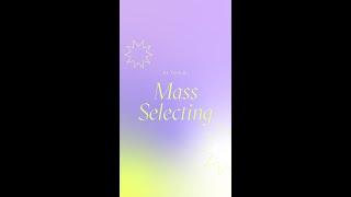 Mass Selecting in Adobe Illustrator #Shorts