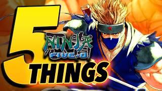 5 Things We LOVE About Ninja Five-O (Sponsored)