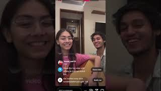 Anuj live insta 15-06-24,anuj hits 1million,Tanishka Bahl