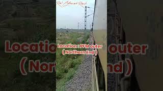 Unique single line Diamond crossing!! #short #ytshorts #trending  #shorts  #diamondcrossing #rail