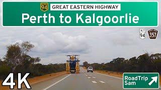 Drive to Kalgoorlie - from Perth, Western Australia - Music / POV