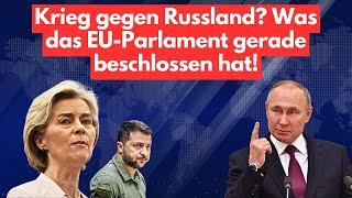 Deutschland vor dem Krieg? Brisante Entscheidung des EU-Parlaments enthüllt!