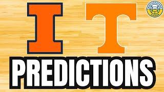 Illinois vs. Tennessee PREDICTION | 2024 SEC Basketball Predictions