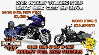 Harley Davidson 2025 Touring Models Announced - New Price, Same Bike - Road King S SUCKS in 2025