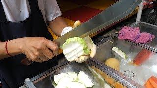 Amazing Fruits Cutting Skills - thai street food