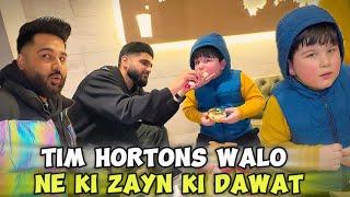 Tim Hortons walo ne ki Zayn ki dawat | Zeeshan Jutt | Vlog