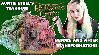 I made the TEAHOUSE from BALDUR'S GATE 3! Auntie Ethel's Teahouse in real life!