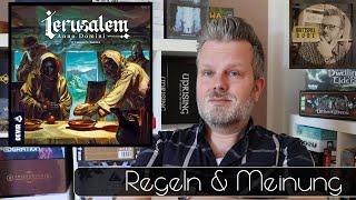 Ierusalem Anno Domini - Regeln & Meinung | Kann man so ein Thema für ein Brettspiel nutzen?