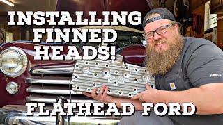 Installing Heads! Flathead Ford