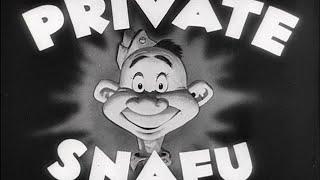 Private Snafu cartoons produced for World War II servicemen