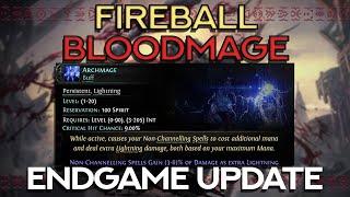 Goratha's POE2 Fireball Blood Mage Endgame UPDATE! Is Archmage overpowered?!