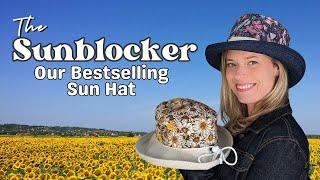 Hat School - The Mad Cap Sunblocker Wide Brim Sun Hat tutorial.