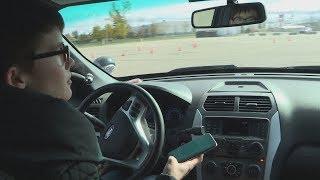 Crash course on the dangers of distracted driving: watch the results