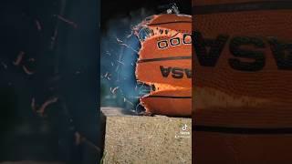 Overinflated Basketball Exploding in Super Slow Mo 38,000fps