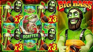 BONUS BUYS On BIG BASS HALLOWEEN 2 SLOT!! (NEW)