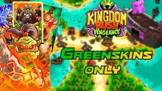 CORSAIR BROTHERHOOD ORCS, GOBLINS AND OGRES ONLY. IMPOSSIBLE DIFFICULTY. NLL.KINGDOM RUSH VENGEANCE.