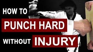 How to Punch Hard and Strong without Injury | Taekwondo Tutorial  (TaekwonWoo)