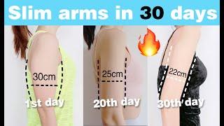 【toned arms】每天8分钟【30天瘦手臂】一周见效get天鹅臂，带练+讲解帮你告别拜拜肉|消副乳|瘦胳膊|蝴蝶袖