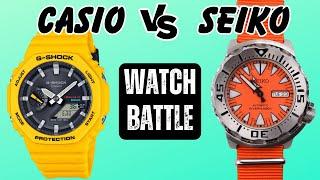 Casio vs Seiko! Who make the BEST travel watch?