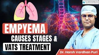 Empyema Explained: Symptoms, Diagnosis & Treatment by VATS | Dr. Harsh Vardhan Puri | Medanta, India