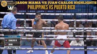 BREAKING: Jason Mama vs Juan Carlos Camacho Fight Highlights 2024- Dalawang Beses Bagsak ang Kalaban