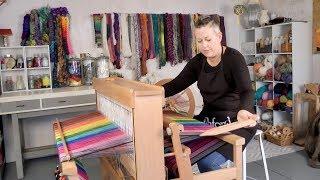 Weaving on the Ashford Jack Loom