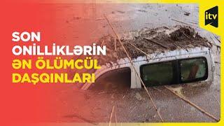 İspaniyada daşqınlar ən azı 64 nəfərin həyatına son qoydu