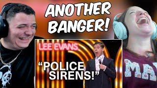 HILARIOUS! Lee Evans - Police Horses And Spotting Murderers (REACTION)