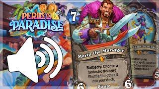 Hearthstone - All Legendary Play Sounds, Music, and Subtitles! (Legacy ~ Perils in Paradise)