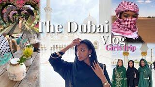 THE DUBAI VLOG- Desert Safari, Burj Khalifa, Abu Dhabi, Miracle Garden- GIRLS TRIP