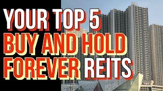 TOP 5 Buy-and-Hold-FOREVER REITs - You Showed the Way! #SREITs