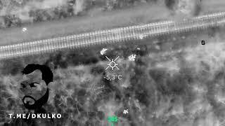 Accurate night hunting for the Armed Forces of Ukraine on their fortification near Belogorovka (LPR)