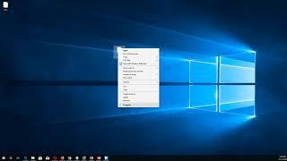 Hidding and Securing a Folder: Windows 10