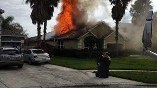 Firefighter saves homeowner, but two dogs die in Ruskin fire Tuesday