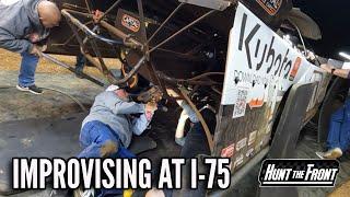 We Had to Ratchet Strap Our Race Car Together… Drastic Measures at I-75 Raceway
