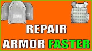 Repair Warzone Armor Plates Fast! (Armor Repair Times!)