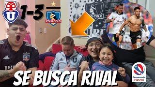 UNIVERSIDAD DE CHILE 1 VS 3 COLO COLO | CLASICO 192 | REACCION HINCHA AZUL | REACCION HINCHAS ALBOS