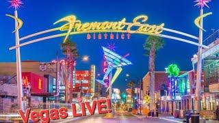 LIVE Las Vegas Fremont street